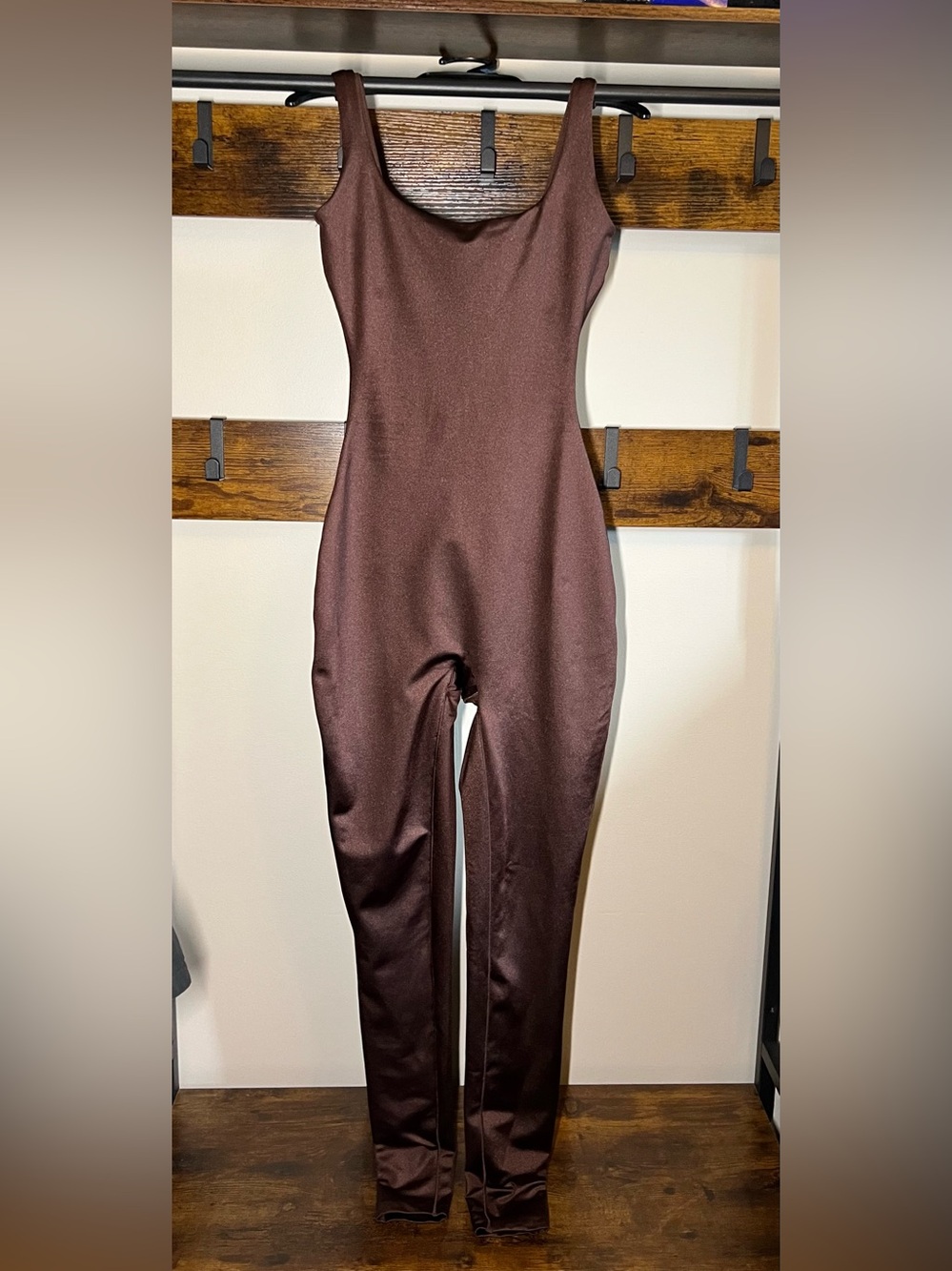 SKIMS All In One Scoop-Neck Jumpsuit Onesie